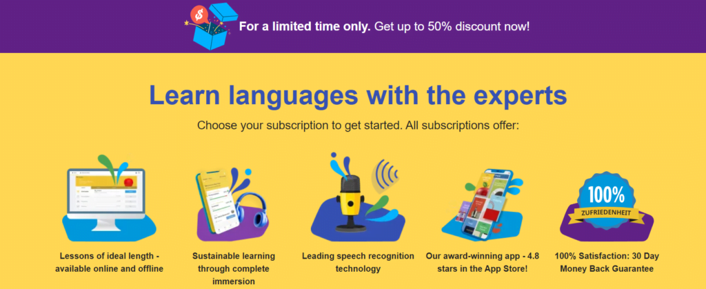 Rosetta Stone German Review- Learning method