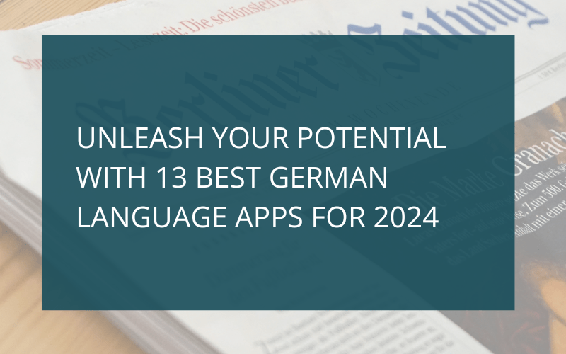 13 Best german language apps 2024