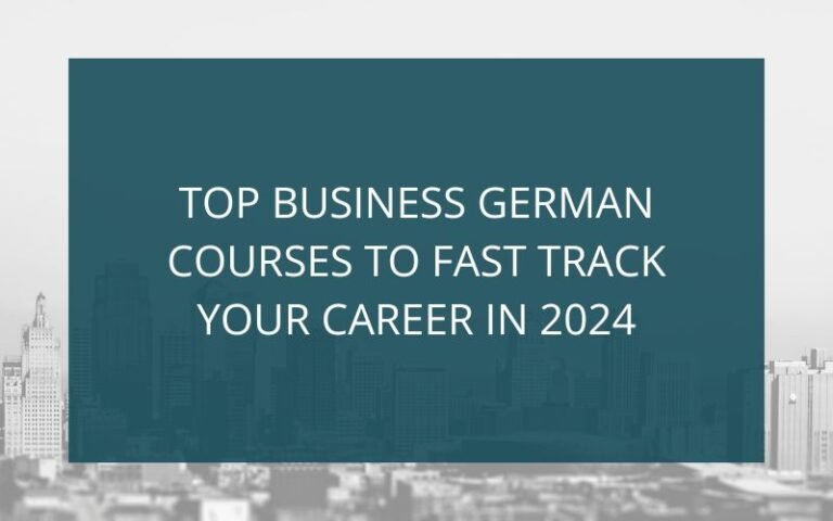 Business german courses