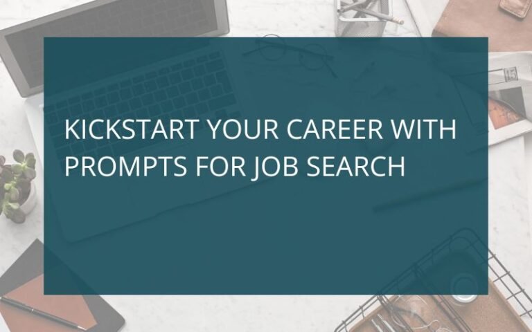 Prompts for Job search